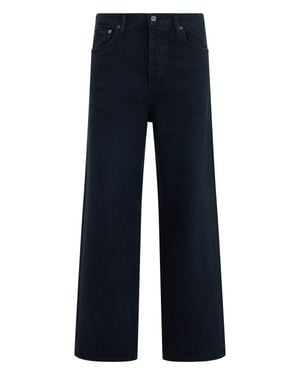 Agolde Straight Wide Leg Pants - Blue