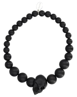 McQueen Skull Bracelet - Black