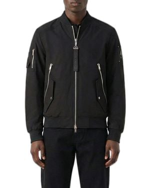 Moose Knuckles Courville Bomber Jacket For - Black