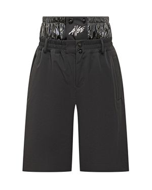 Moncler x A$AP ROCKY Technical Shorts For Fw25 - Black