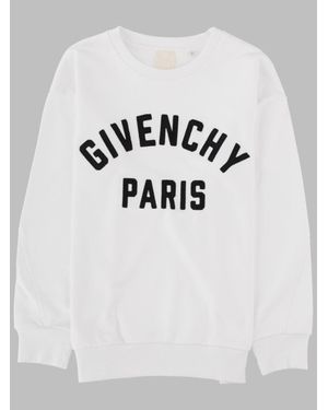 Givenchy Kids Mini Cotton Sweatshirt - Gray