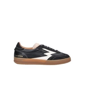 MOA Low-Top Leather Sneakers - Black