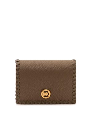 MICHAEL Michael Kors Small Flap Card Case - Brown