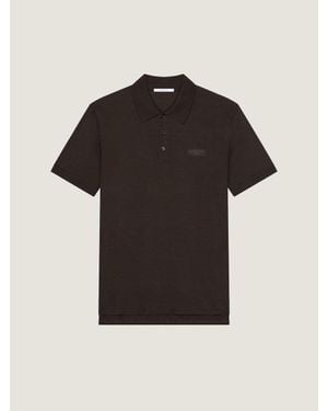 Givenchy Regular Fit Short Sleeve Polo - Black