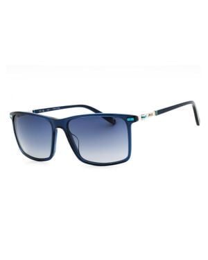 Fila Rectangular Acetate Sunglasses For - Blue