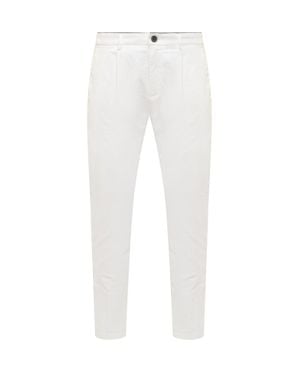 Department 5 Stylish Print Jeans - White
