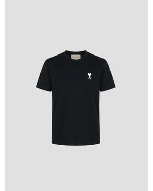 Ami Paris Classic Graphic T-Shirt - Black