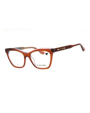 Calvin Klein Cat-Eye Eyeglasses For - Brown