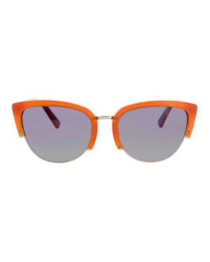 Elton John Flower Power Sunglasses - Red