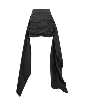 The Attico Chic Mini Skirt For Effortless Summer Style - Black
