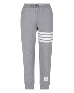 Thom Browne Cotton Pants - Gray
