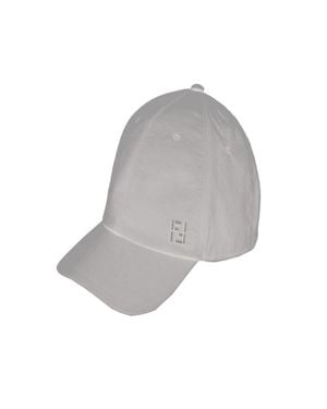 Fendi Cappello Da Baseball Con Logo - Gray