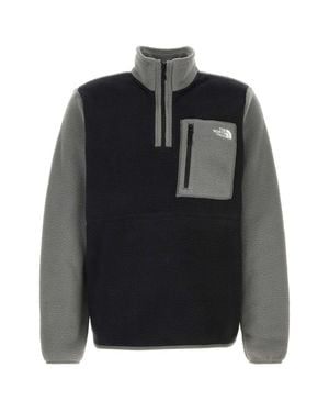 The North Face Mini? Actually Remove Brand. Title: Yumiori 1/4 Zip Sweatshirt" - Black