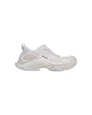 Balenciaga Designer-Style Sneakers With Cushioned Comfort - White