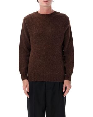 Howlin' Wool Crewneck Sweater - Brown