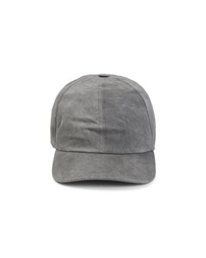 Rick Owens Cotton Mini Logo Cap - Gray