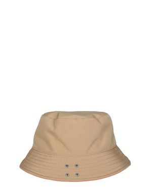 MSGM Two-Tone Bucket Hat - Natural