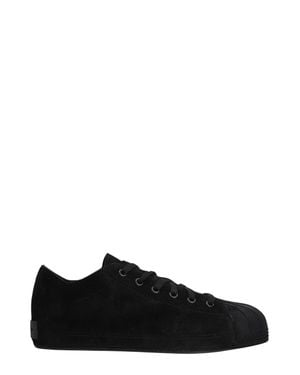 Y-3 100% Leather Sneaker - Black