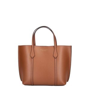 Tory Burch Mini Leather Crossbody Bag - Brown