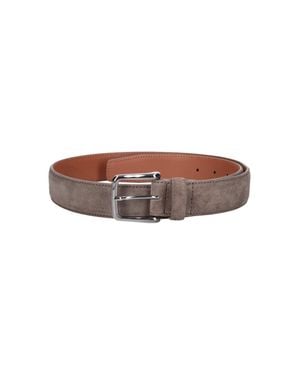 Tod's Full-Grain Calf Leather Belt - Brown