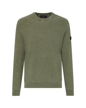 Peuterey 100% Cotton Sweater For - Green