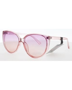 Open Box Gx Gxs06 Acetate Sunglasses With Gradient Lenses - Black