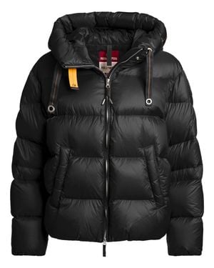 Parajumpers Duck Down Comfort-Fit Puffer Jacket With Detachable Hood - Black