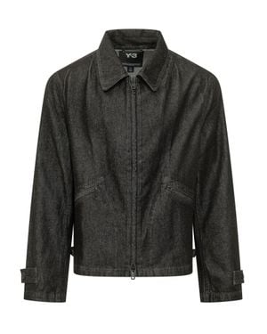 Y-3 Denim Jacket - Black