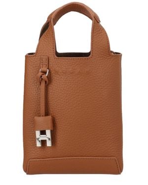 Hogan Shopping Bag Mini For - Brown