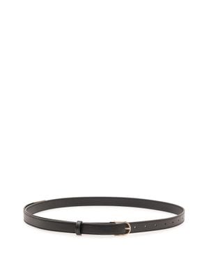 Victoria Beckham Elegant Belt With Buckle - White