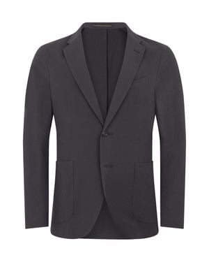 Slowear Single-Breasted Cotton Jacket - Black