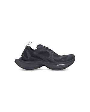 Balenciaga Technical Sneakers With Tpu Support & Modern-And- Styling - Blue