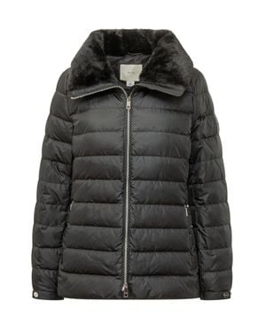 Calvin Klein Short Satin Puffer Jacket - Black