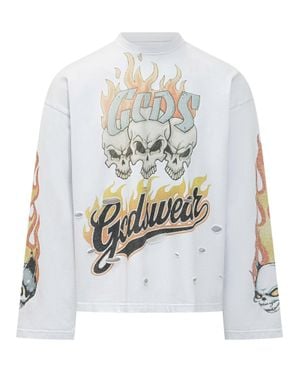 Gcds Graphic Print T-Shirt - White