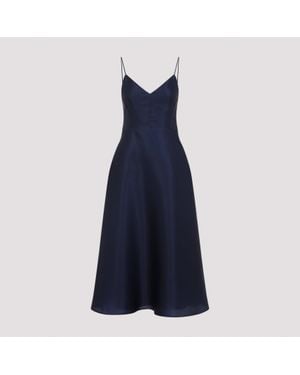 Alberta Ferretti Midi Dresses - Blue