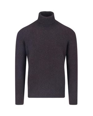 Drumohr 100% Lambswool Sweater For - Blue