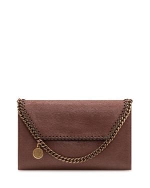 Stella McCartney Falabella Wallet On Chain Shoulder Bag - Brown