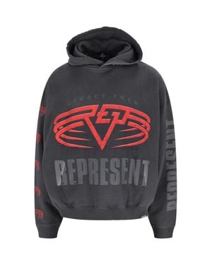 Represent 100% Cotton Crewneck Sweater - Gray