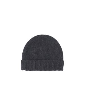 Drumohr 100% Cashmere Hat - Blue