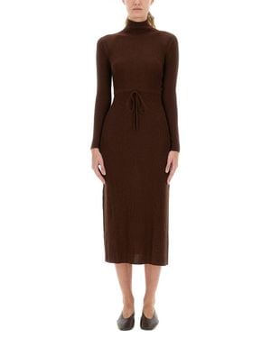 A.P.C. Marianna Midi Dress - Brown
