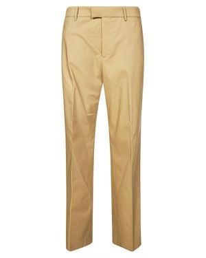 Berwich Sleek Pants With Soft Fabric For Ss26 - Natural