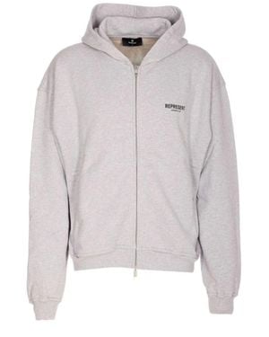 Represent 100% Cotton Sweater - Gray