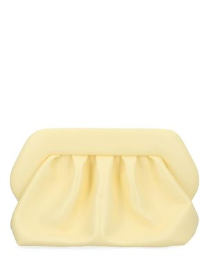 THEMOIRÈ Bios Gathered Clutch Bag - Yellow