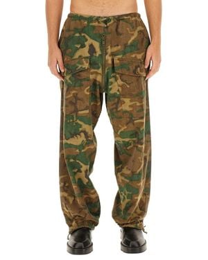 Givenchy Camouflage Pants - Green