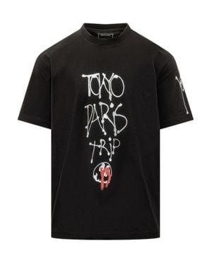 Y-3 City Graphic T-Shirt - Black