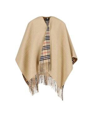 Burberry 100% Wool Jacket - Natural