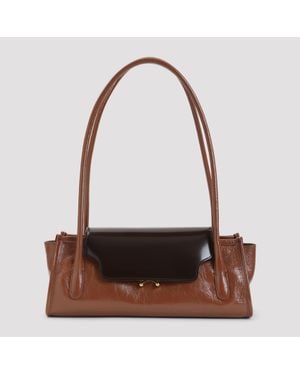 Marni Trunkette Shoulder - Brown