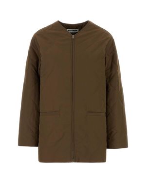 Jil Sander Polyester Jacket - Green