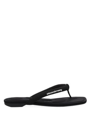 Alexander Wang Sandalo Infradito "Jenna Tubular" - Black