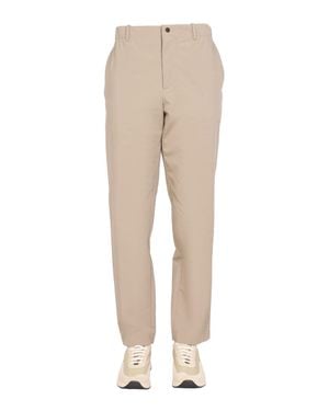 Monobi Sttraight Leg Pants - Natural